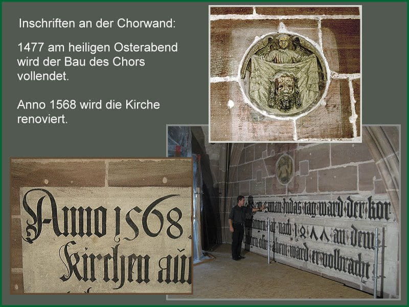 Schriften an der Wand Schriften an der Wand